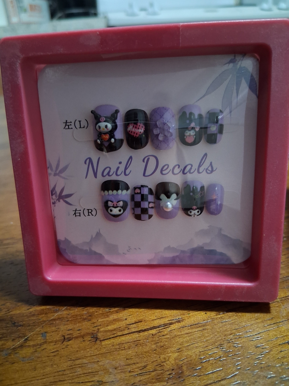 Sanrio Kuromi Kids Nail set
